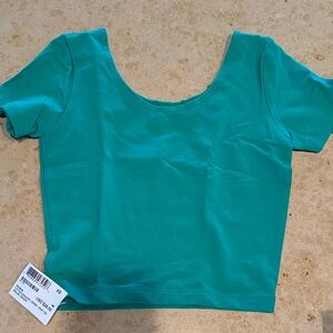 American Apparel Green Women's Top